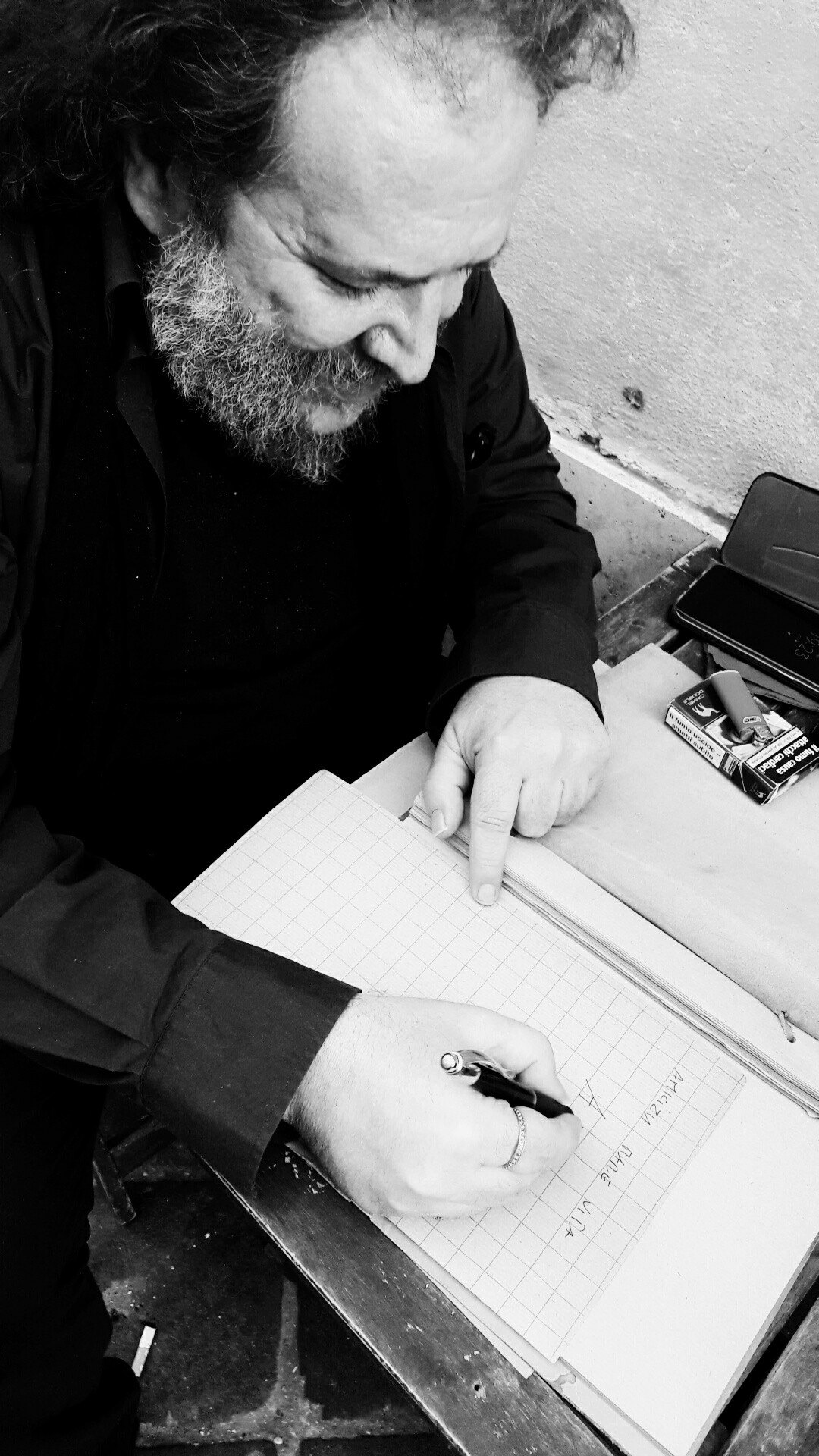 Vincenzo Costantino Cinaski al Baronato Quattro Bellezze