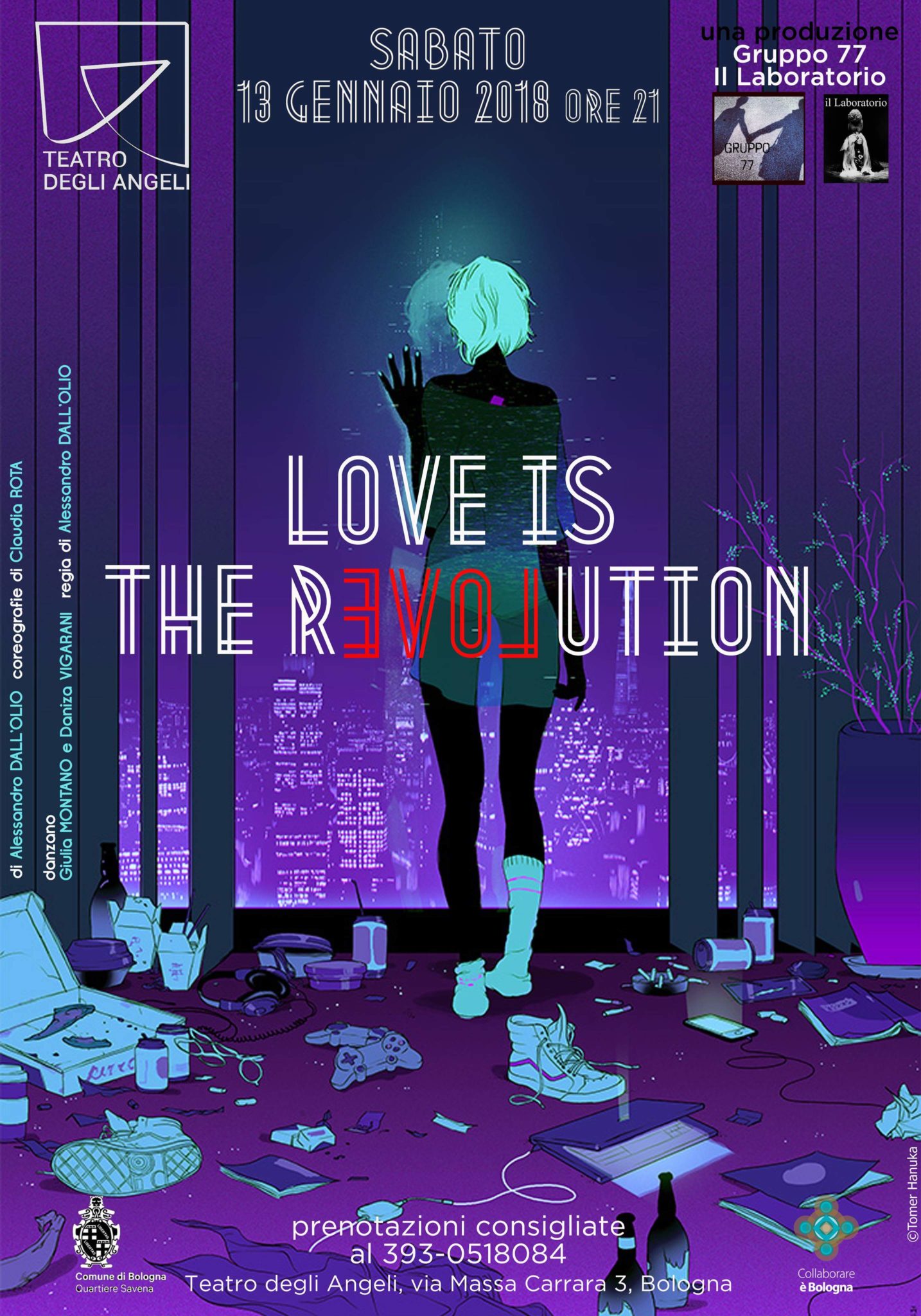 Love is the revolution: Bologna si tinge di poesia | L’Altrove