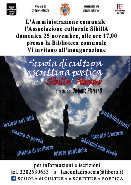 Inaugurazione quinto anno della Scuola di cultura e scrittura poetica | L’Altrove