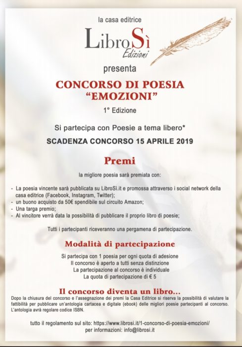 Concorso di Poesia “Emozioni” | L’Altrove