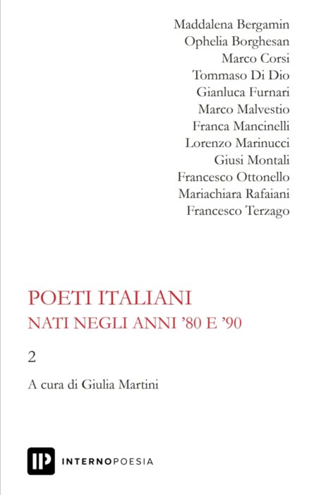 Anteprima editoriale: “Poeti italiani nati negli anni ’80 e ’90” | L’Altrove