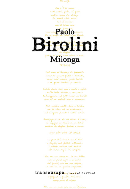 Estratto da “Milonga” di Paolo Birolini | L’Altrove